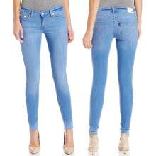 100% Baumwolle Damen Marke Skinny Fashion Jeans